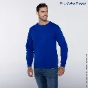 Poleron Cuello Redondo Manga Larga para Caballero · 50% Algodón 50% Poliéster