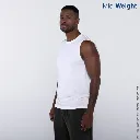 Polera Cuello Redondo Sin Mangas para Caballero · 100% Algodón