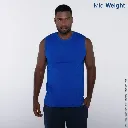 Polera Cuello Redondo Sin Mangas para Caballero · 100% Algodón