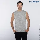 Polera Cuello Redondo Sin Mangas para Caballero · 100% Algodón