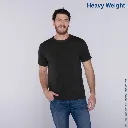 Polera Peso Completo Cuello Redondo Manga Corta para Caballero · 100% Algodón