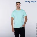 Polera Peso Completo Cuello Redondo Manga Corta para Caballero · 100% Algodón