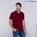 Polera Tipo Polo Piqué para Caballero · 50% Algodón 50% Poliéster