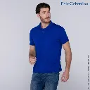 Polera Tipo Polo Piqué para Caballero · 50% Algodón 50% Poliéster