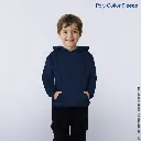 Polerón con Capucha y Cangurera Infantil · 50% Algodón 50% Poliéster