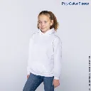 Polerón con Capucha y Cangurera Infantil · 50% Algodón 50% Poliéster