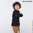 Polera Peso Completo Cuello Redondo Manga Larga Unisex para Niños · 100% Algodó