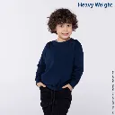 Polera Peso Completo Cuello Redondo Manga Larga Unisex para Niños · 100% Algodó