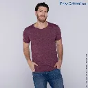 Polera Cuello Redondo Manga Corta para Caballero · 50% Algodón 50% Poliéster