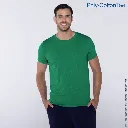 Polera Cuello Redondo Manga Corta para Caballero · 50% Algodón 50% Poliéster