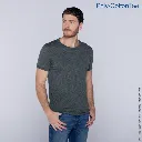 Polera Cuello Redondo Manga Corta para Caballero · 50% Algodón 50% Poliéster