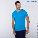 Polera Cuello Redondo Manga Corta para Caballero · 50% Algodón 50% Poliéster