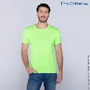 Polera Cuello Redondo Manga Corta para Caballero · 50% Algodón 50% Poliéster