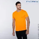 Polera Cuello Redondo Manga Corta para Caballero · 50% Algodón 50% Poliéster